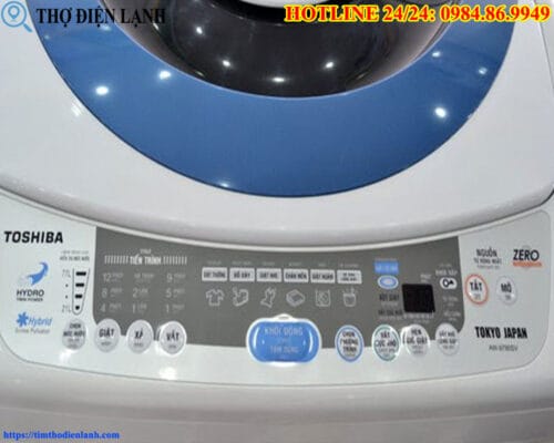 Máy giặt Toshiba báo lỗi liên tục