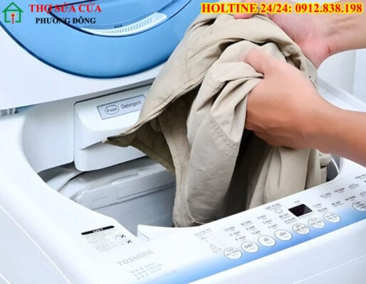 Máy giặt Toshiba không xả nước