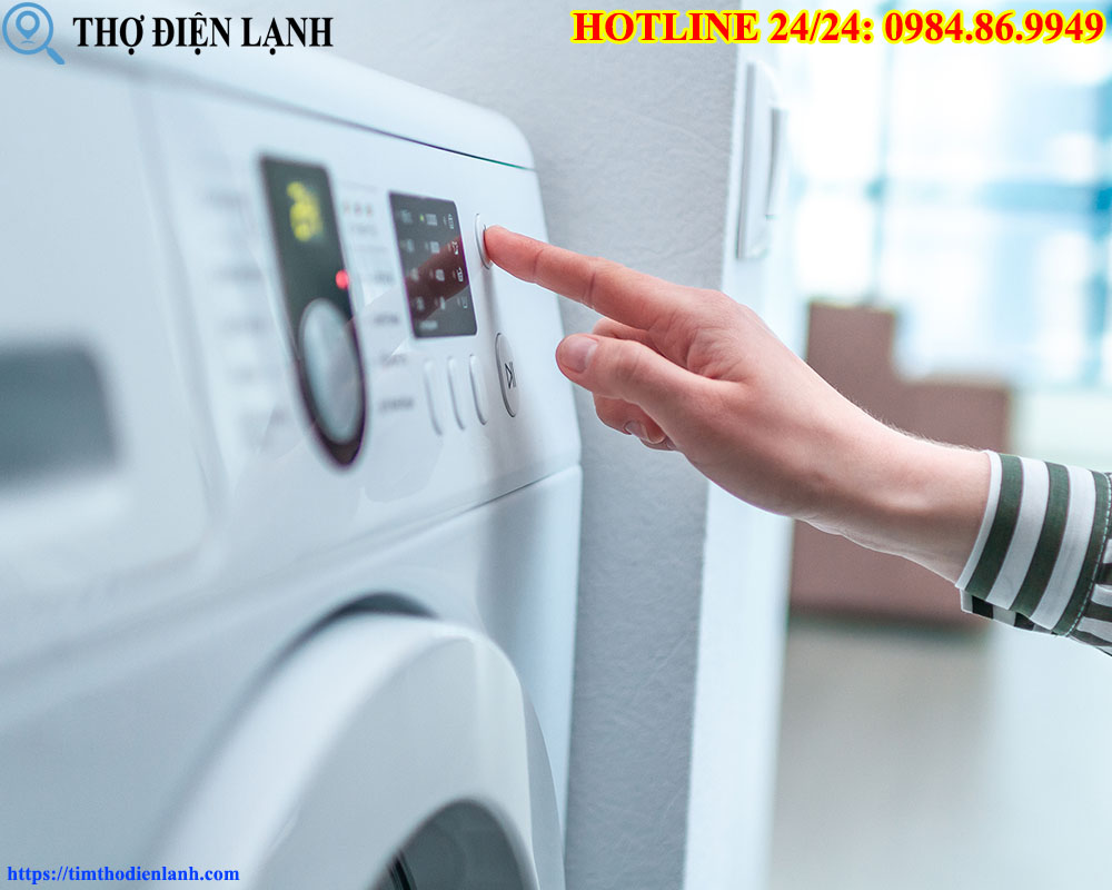 Máy giặt Whirlpool bật nguồn nhưng không hoạt động
