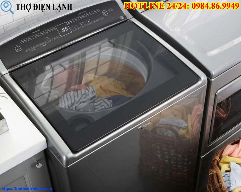 Máy giặt Whirlpool bật nguồn nhưng không hoạt động