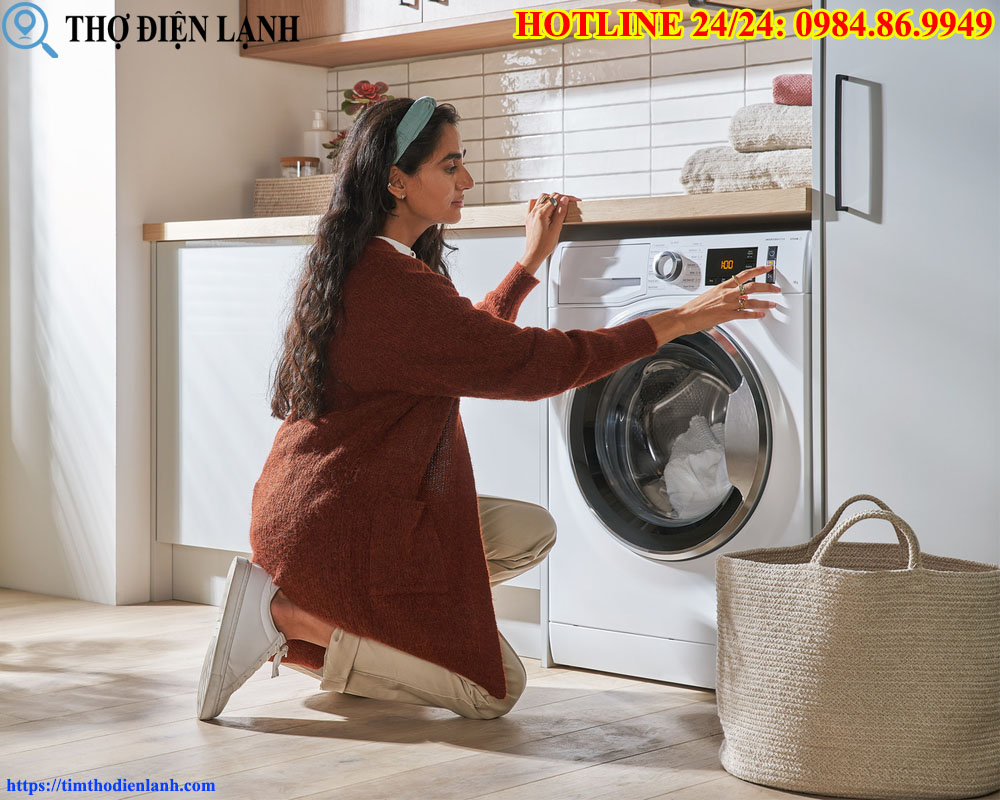 Máy giặt bật nguồn nhưng không hoạt động