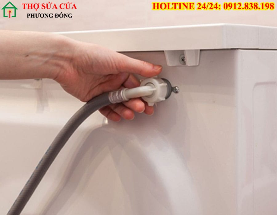 Máy giặt không cấp đủ nước