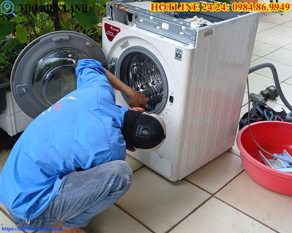 Máy giặt không lên nguồn