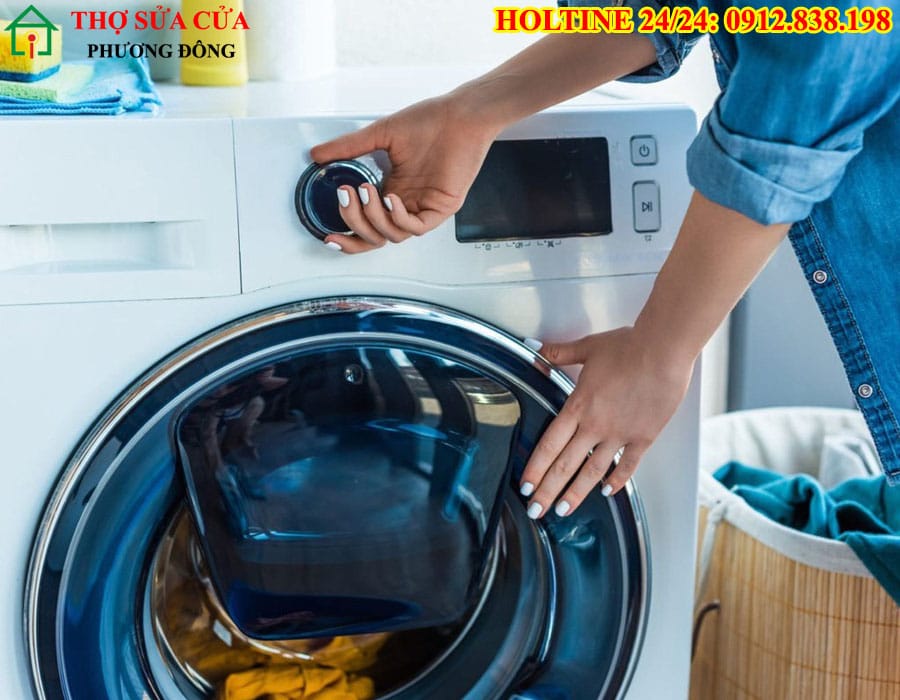 Máy giặt không mở được cửa