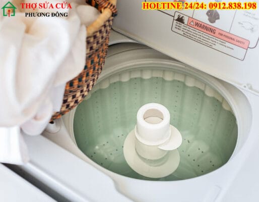 Máy giặt không xả nước