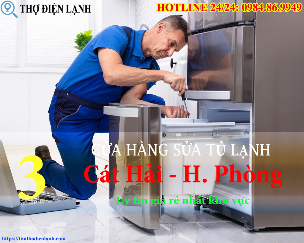 Sửa Tủ Lạnh tại Cát Hải