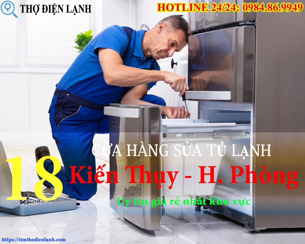 Sửa Tủ Lạnh tại Kiến Thụy
