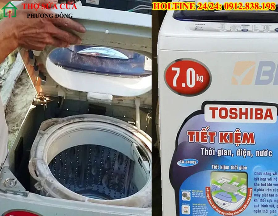 Sửa máy giặt Toshiba