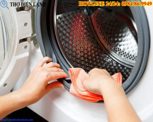 Máy giặt Beko bị tràn nước