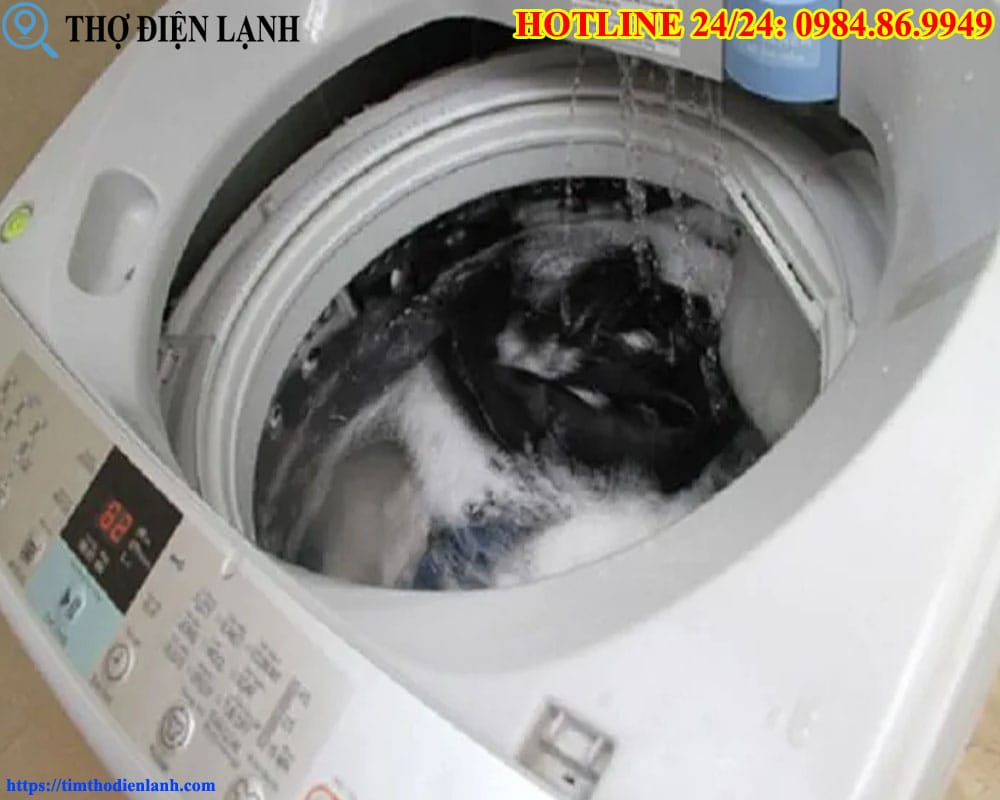 Vì sao máy giặt Whirlpool bị tràn nước