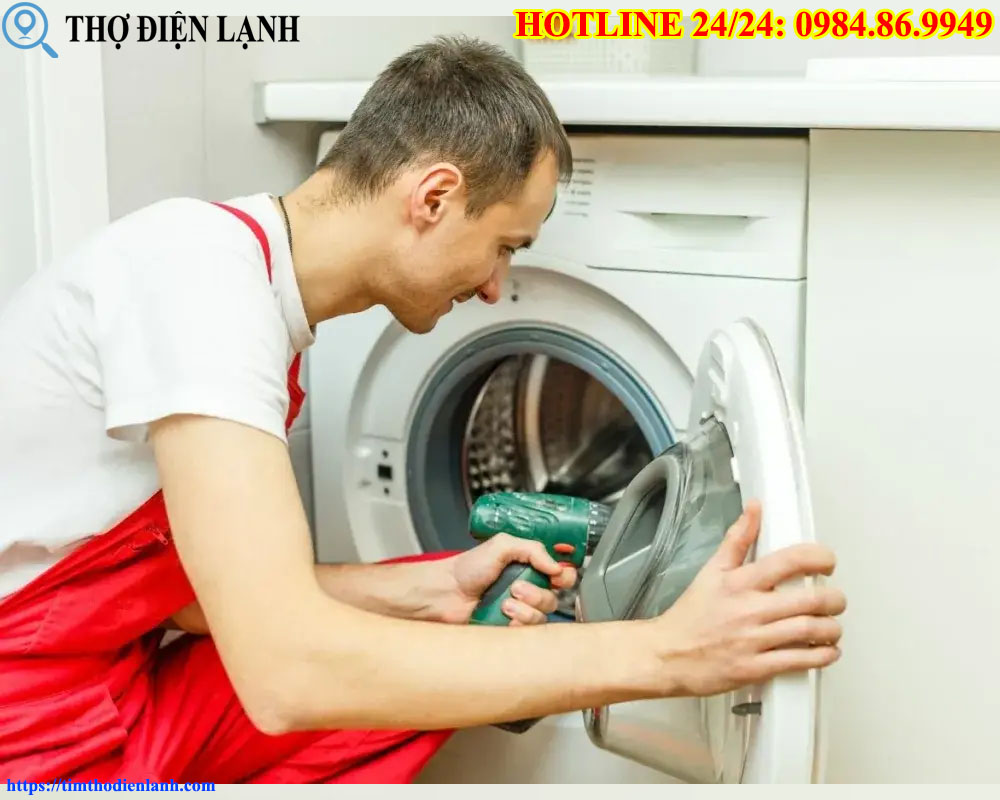 máy giặt Electrolux bị tràn nước