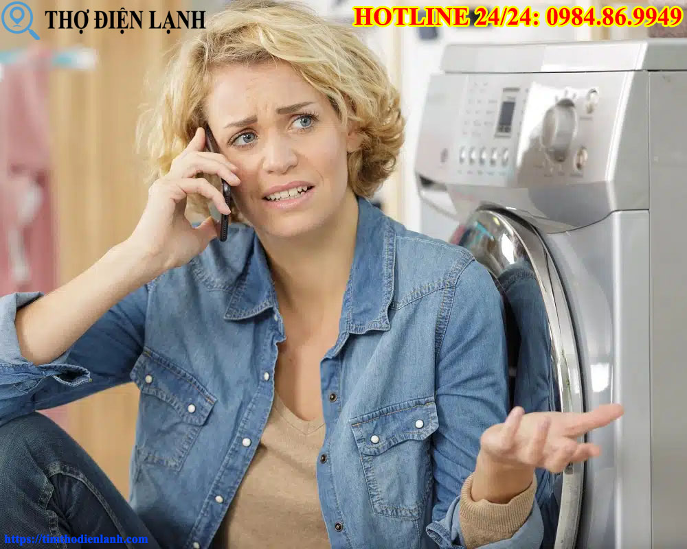 máy giặt Gree bị tràn nước