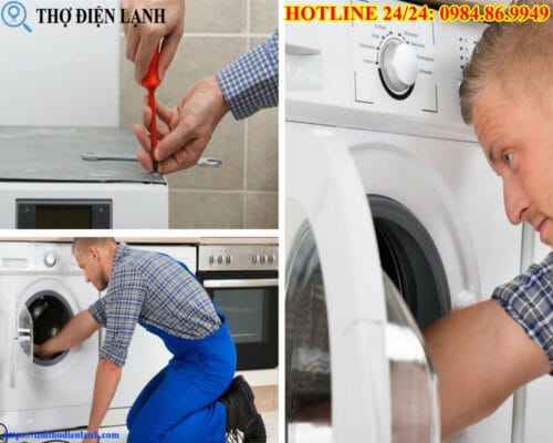 Các dấu hiệu máy giặt Bosch sắp hư