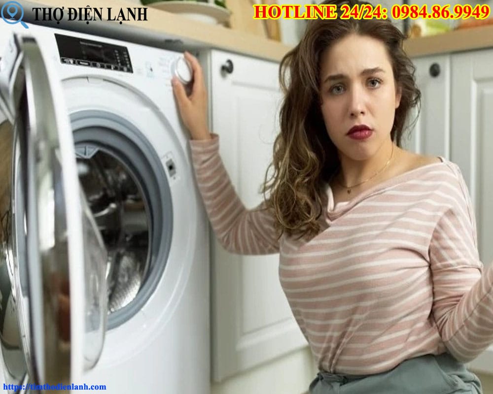 Các dấu hiệu máy giặt LG sắp hư