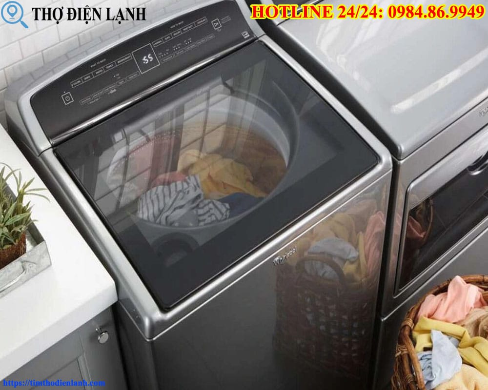 Các dấu hiệu máy giặt Whirlpool sắp hư