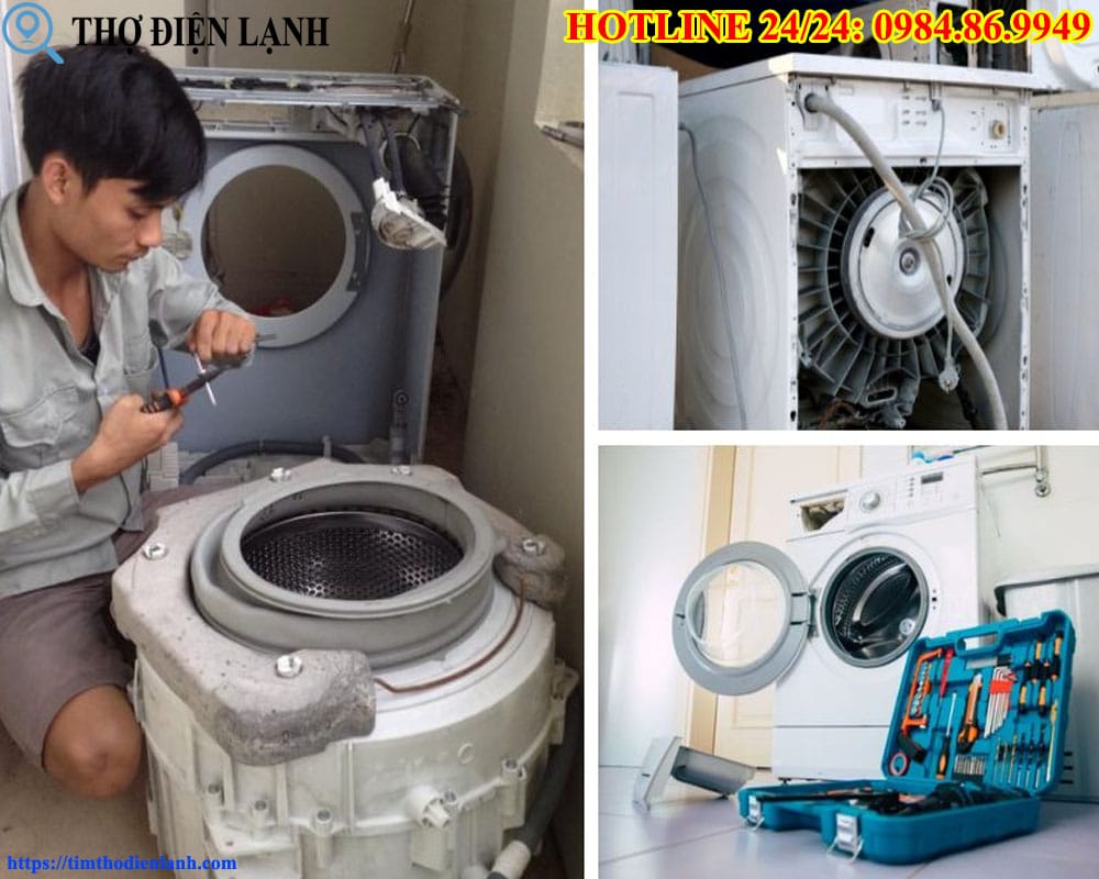 Các dấu hiệu máy giặt sắp hư