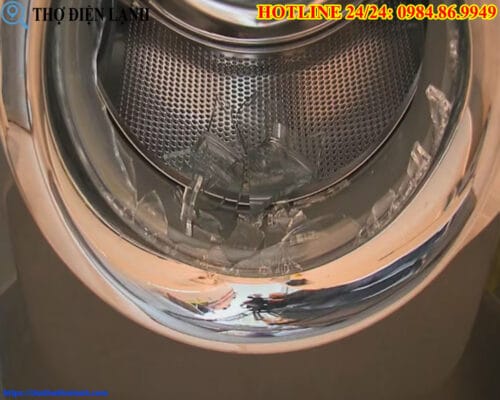 Cửa kính máy giặt Ariston bị vỡ