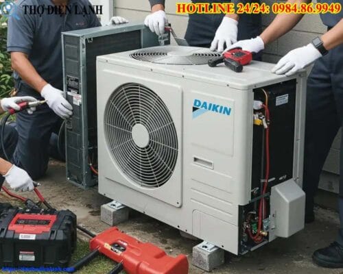 Điều hòa daikin báo lỗi