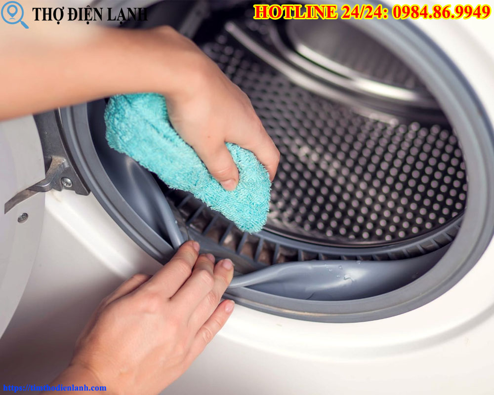Gioăng máy giặt Bosch bị rỉ nước