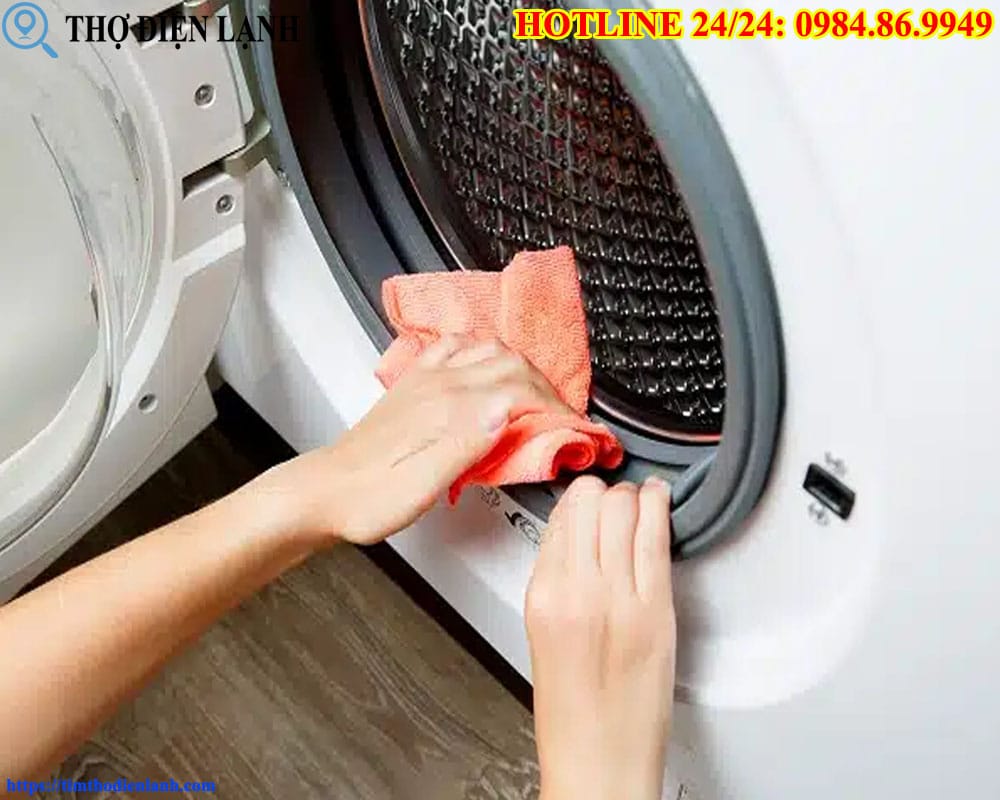 Gioăng máy giặt Bosch bị rỉ nước