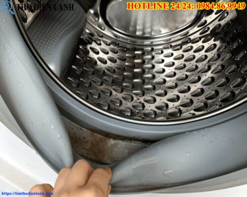 Gioăng máy giặt Miele bị rỉ nước