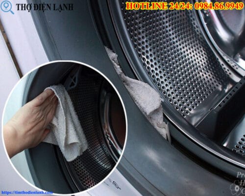 Gioăng máy giặt Nagakawa bị rỉ nước