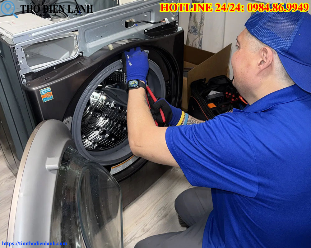 Gioăng máy giặt TCL bị rỉ nước