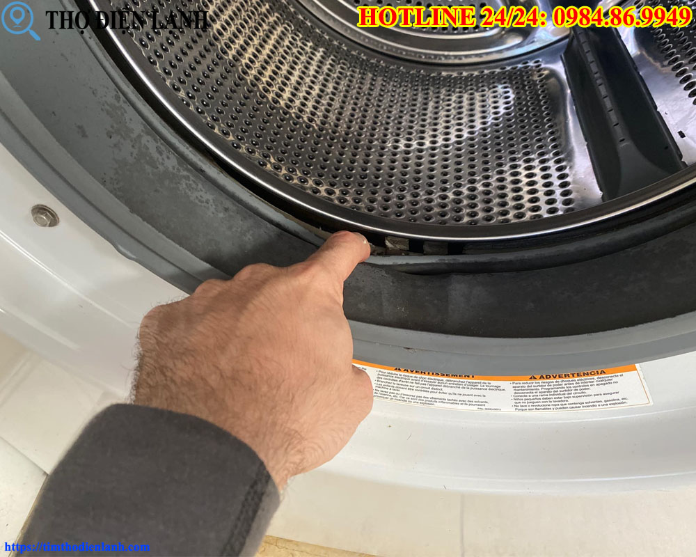 Gioăng máy giặt Toshiba bị rỉ nước