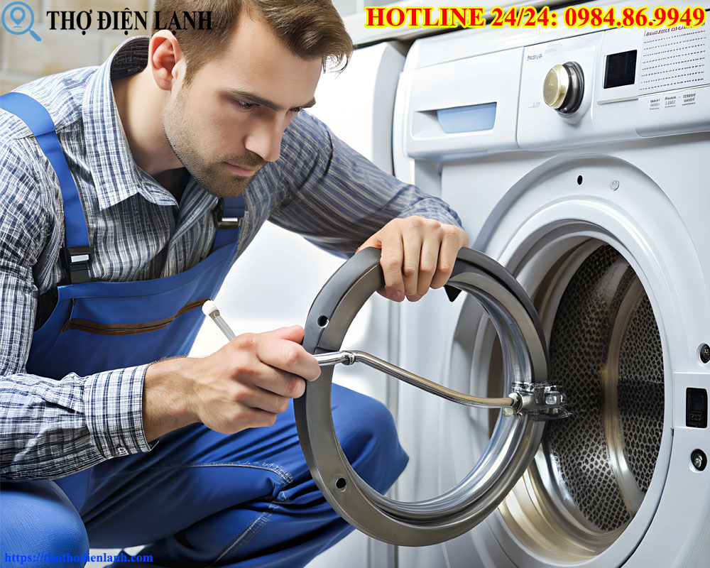 Hướng dẫn lắp thanh treo máy giặt AEG