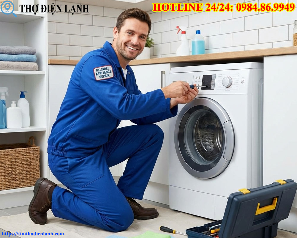 Hướng dẫn lắp thanh treo máy giặt Ariston