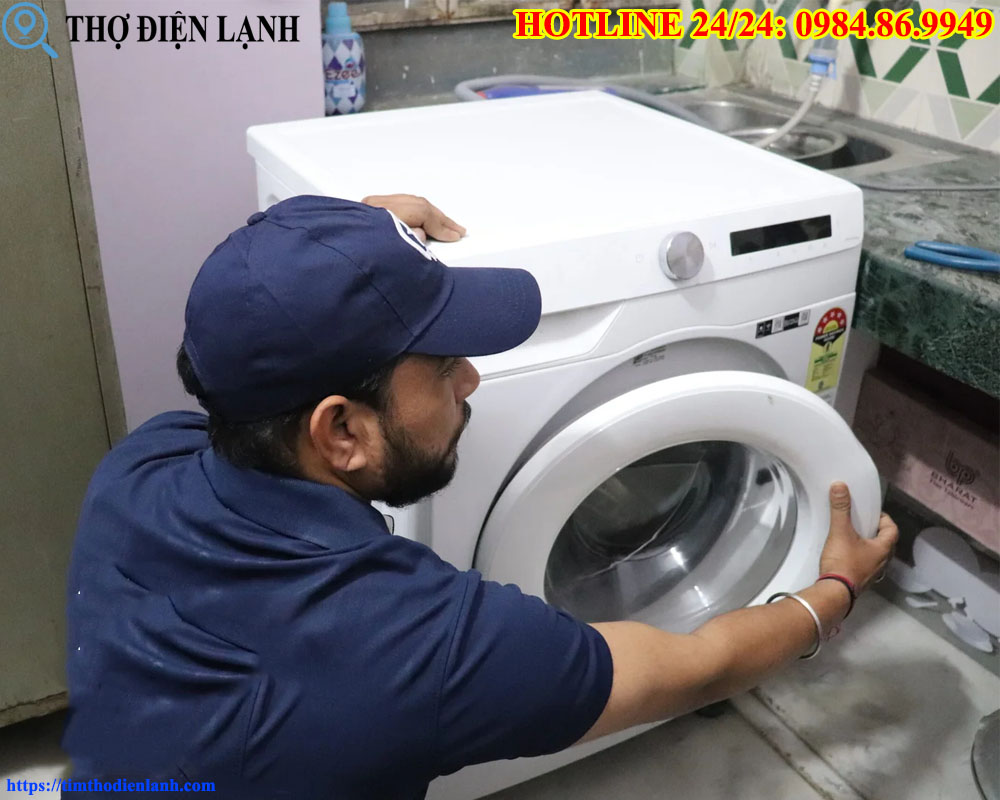 Hướng dẫn lắp thanh treo máy giặt Electrolux