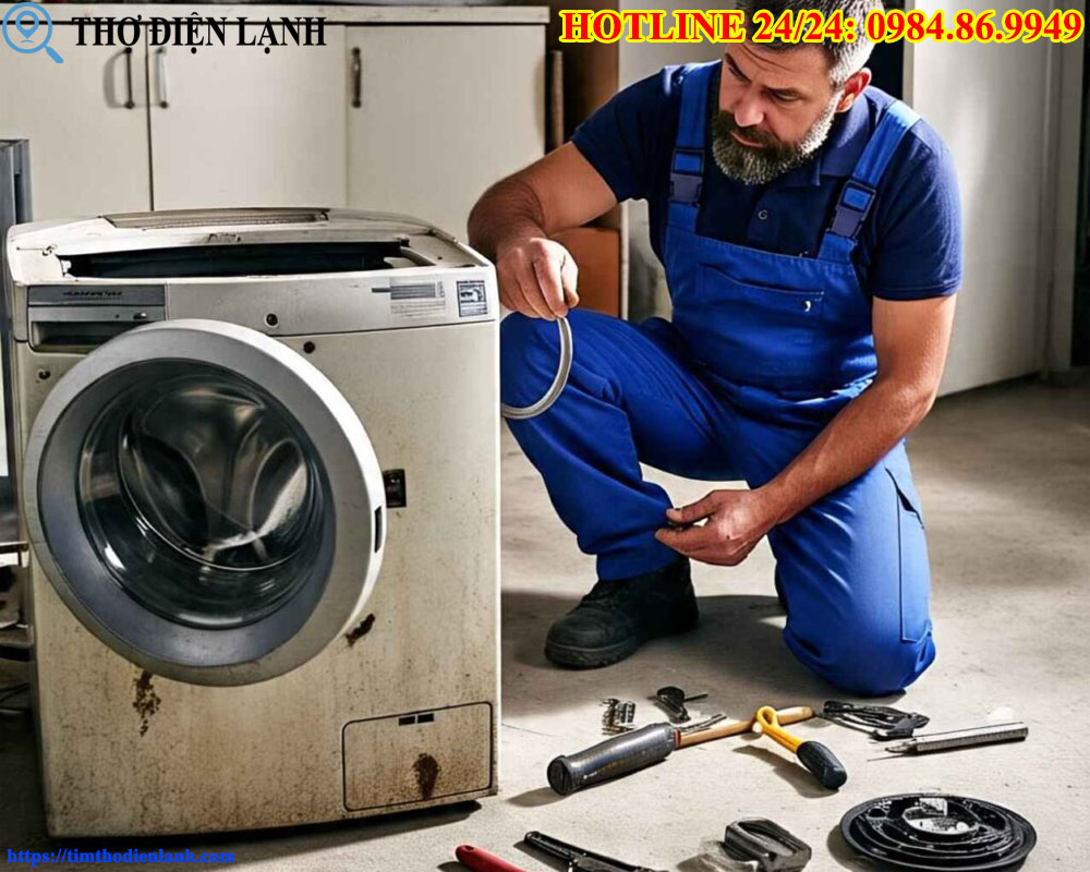 Hướng dẫn lắp thanh treo máy giặt Indesit