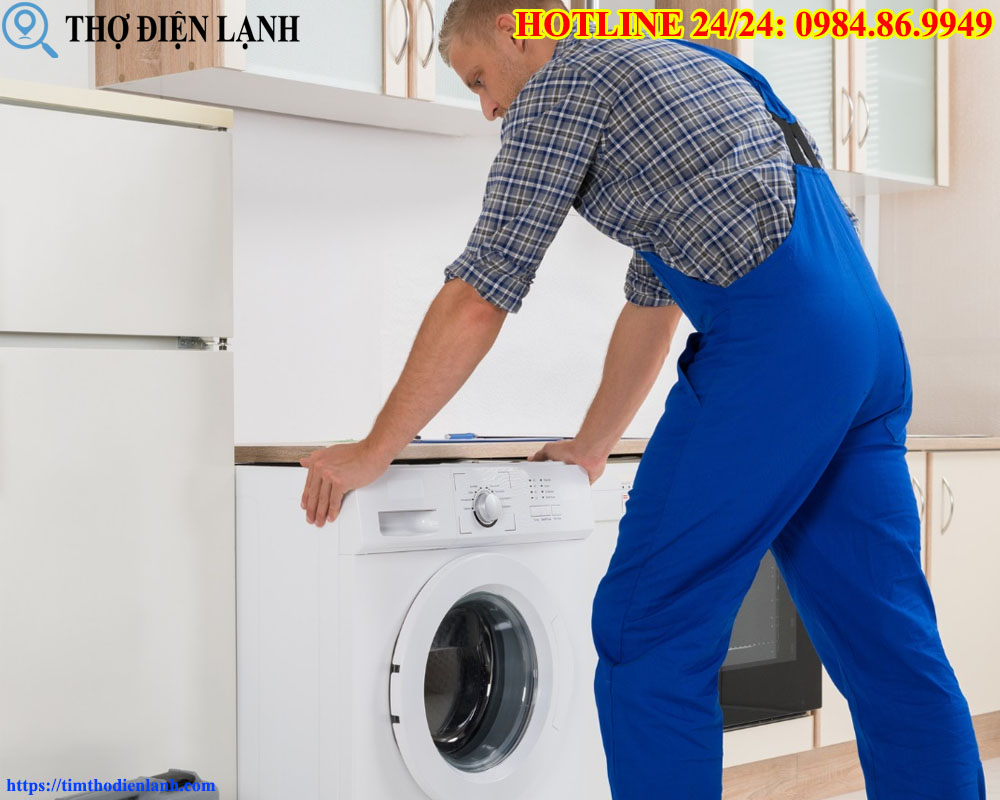 Hướng dẫn lắp thanh treo máy giặt Samsung