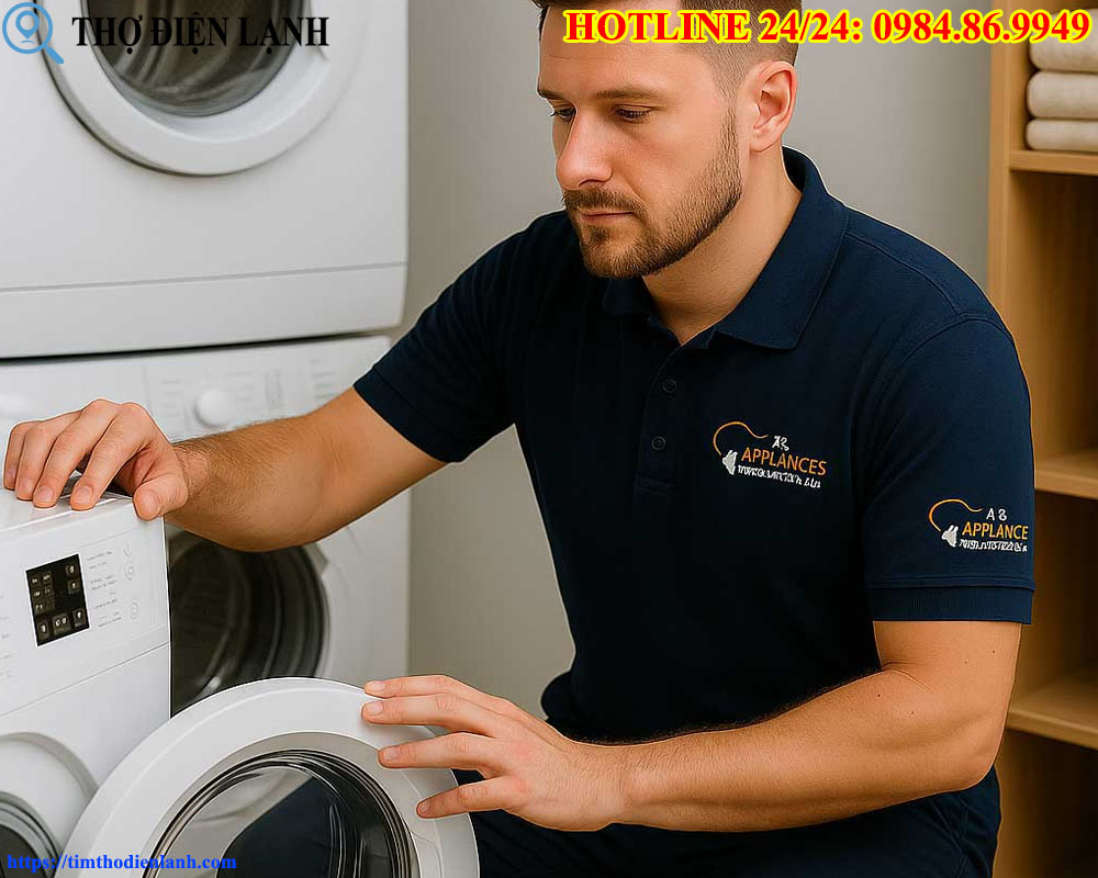 Hướng dẫn lắp thanh treo máy giặt Whirlpool