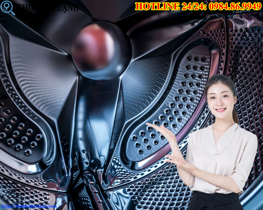 Khắc phục nhện lồng máy giặt AEG hư hỏng