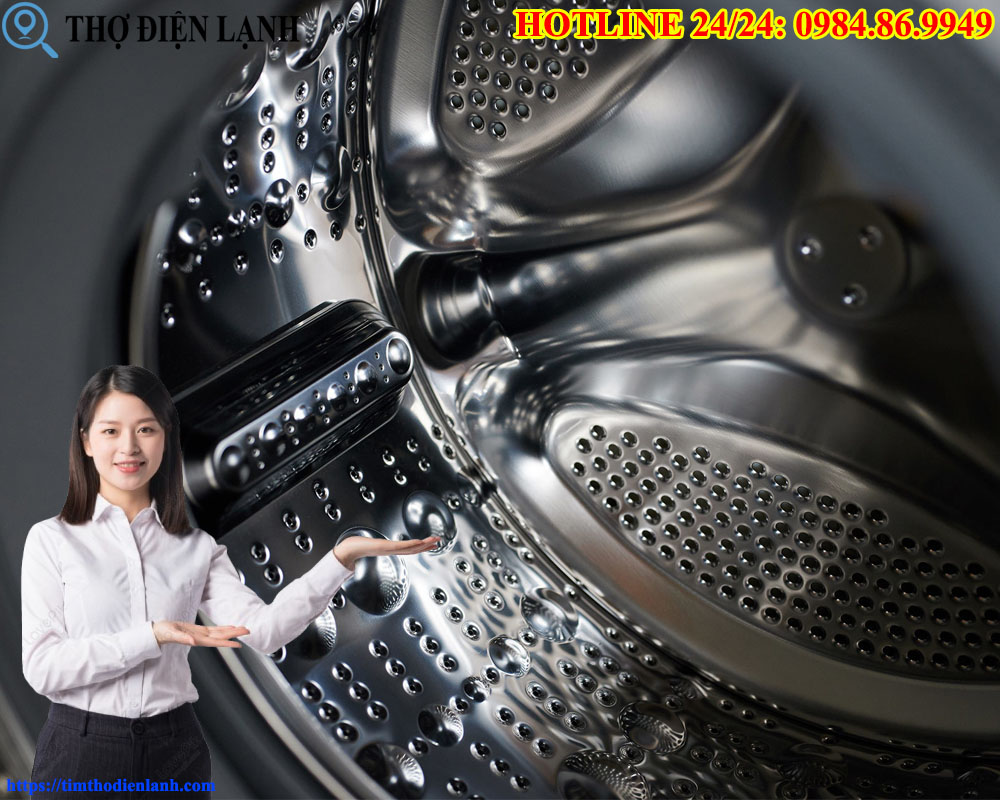 Khắc phục nhện lồng máy giặt Fagor hư hỏng