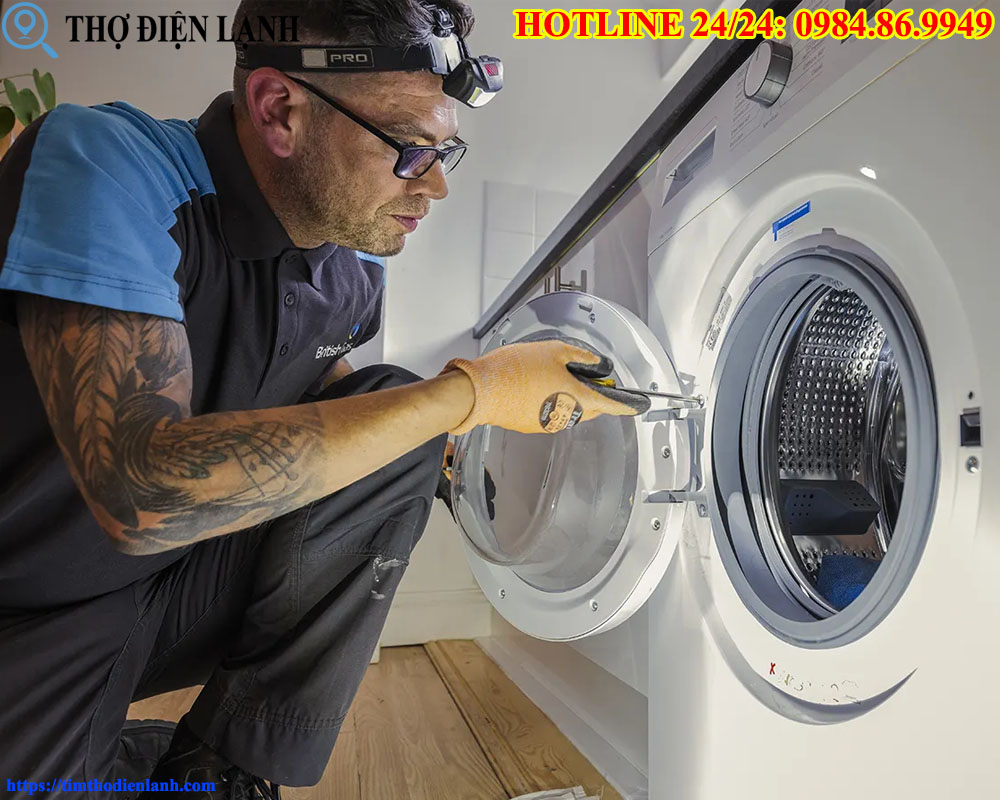 Khắc phục nhện lồng máy giặt TCL hư hỏng