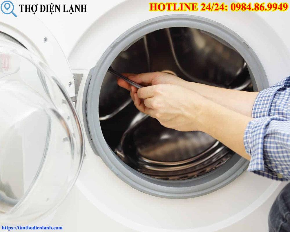 Khắc phục nhện lồng máy giặt Whirlpool hư hỏng