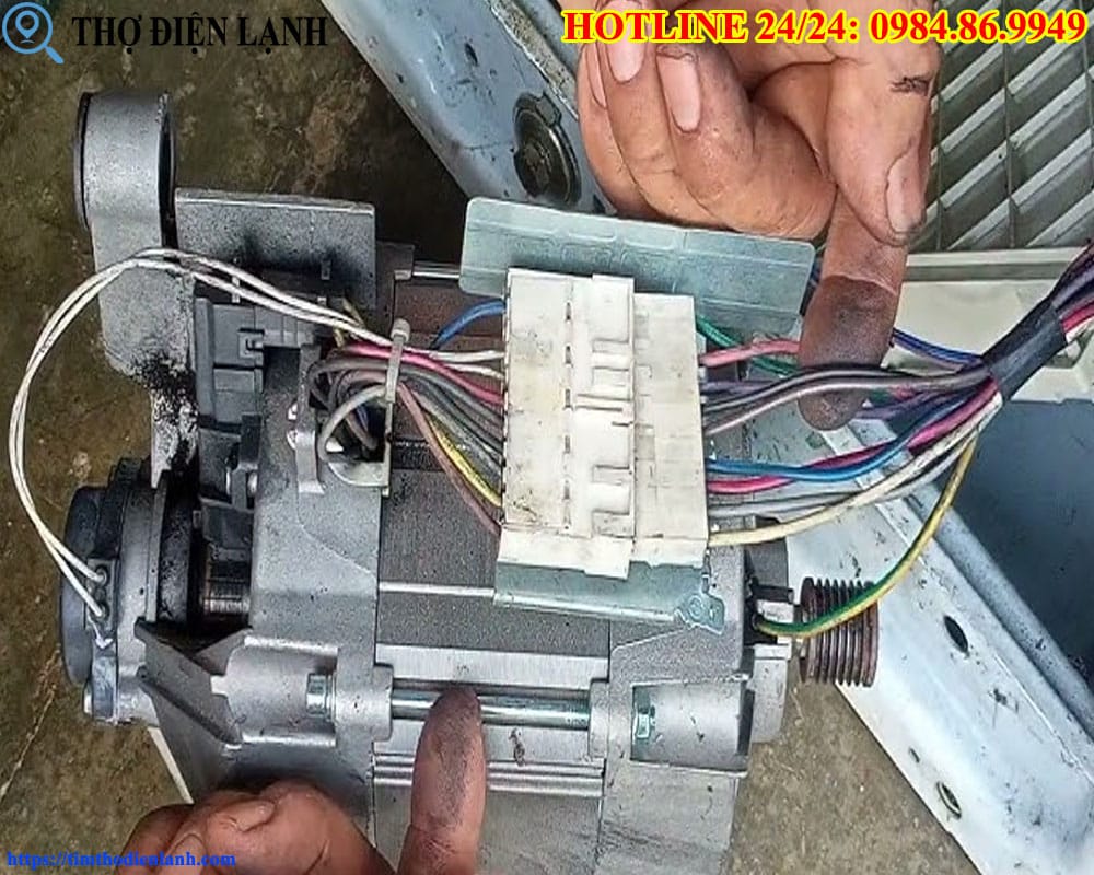 Lỗi motor máy giặt 