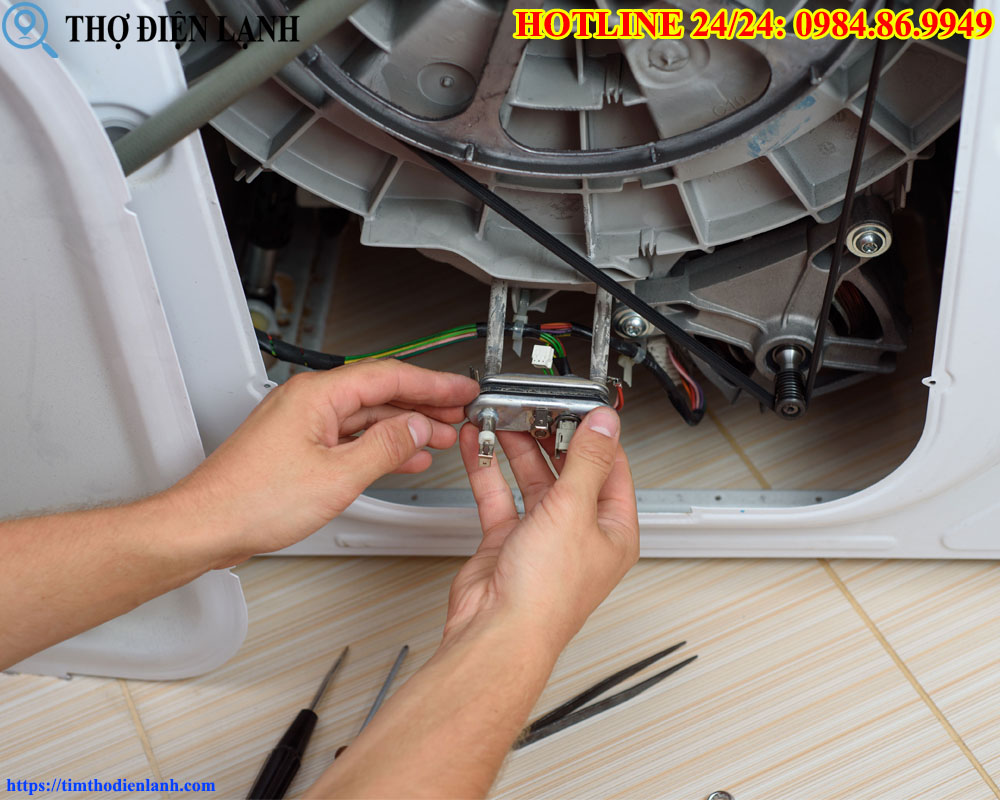 Lỗi motor máy giặt Aqua