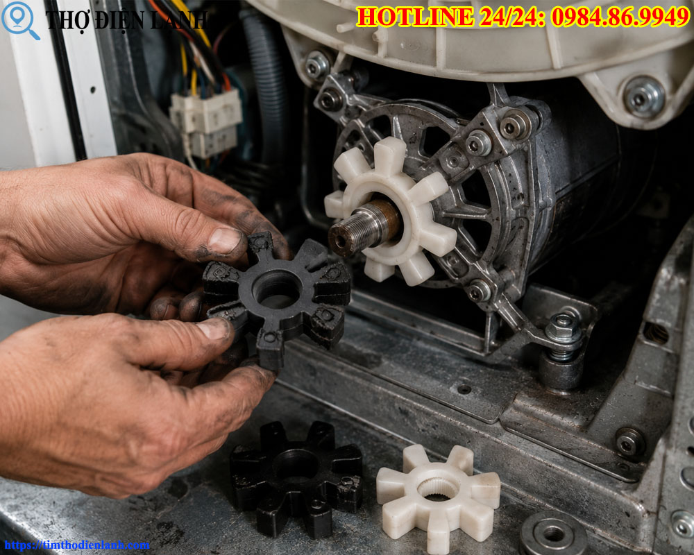 Lỗi motor máy giặt Ariston