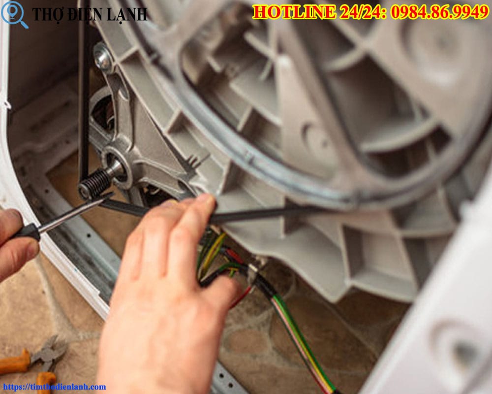 Lỗi motor máy giặt Bosch nhận biết