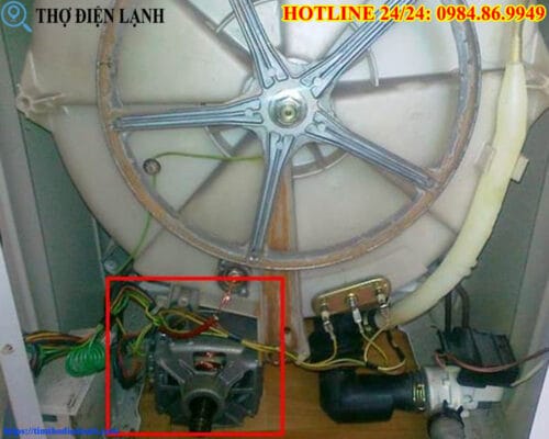 Lỗi motor máy giặt Candy