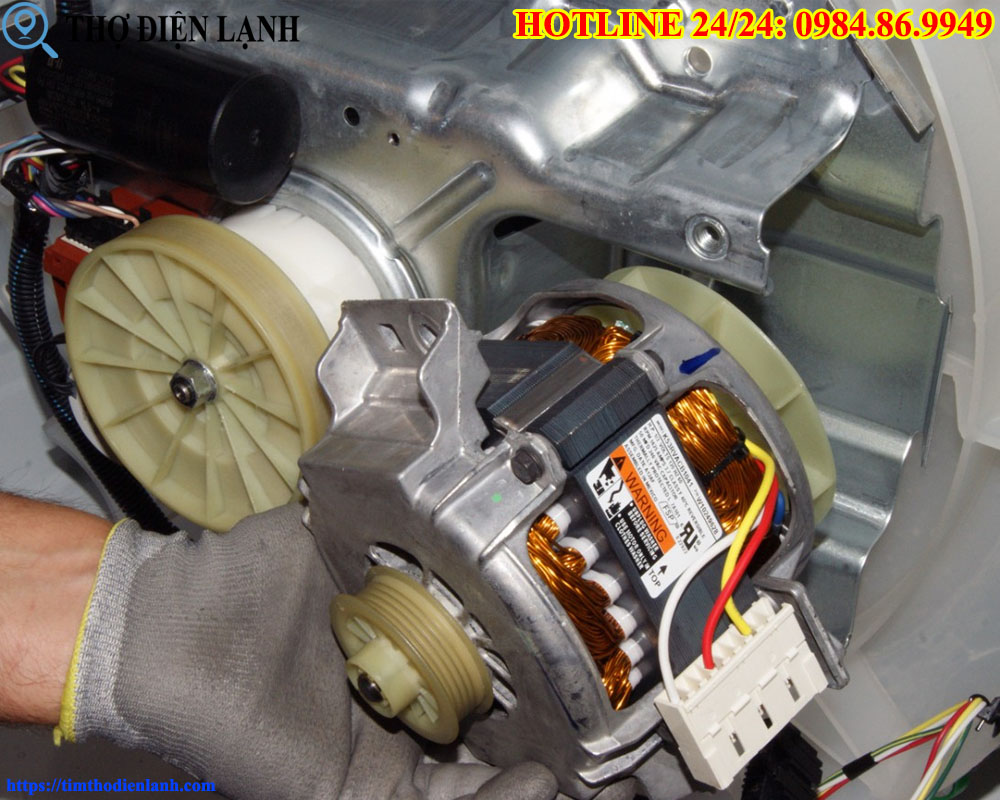 Lỗi motor máy giặt Casper