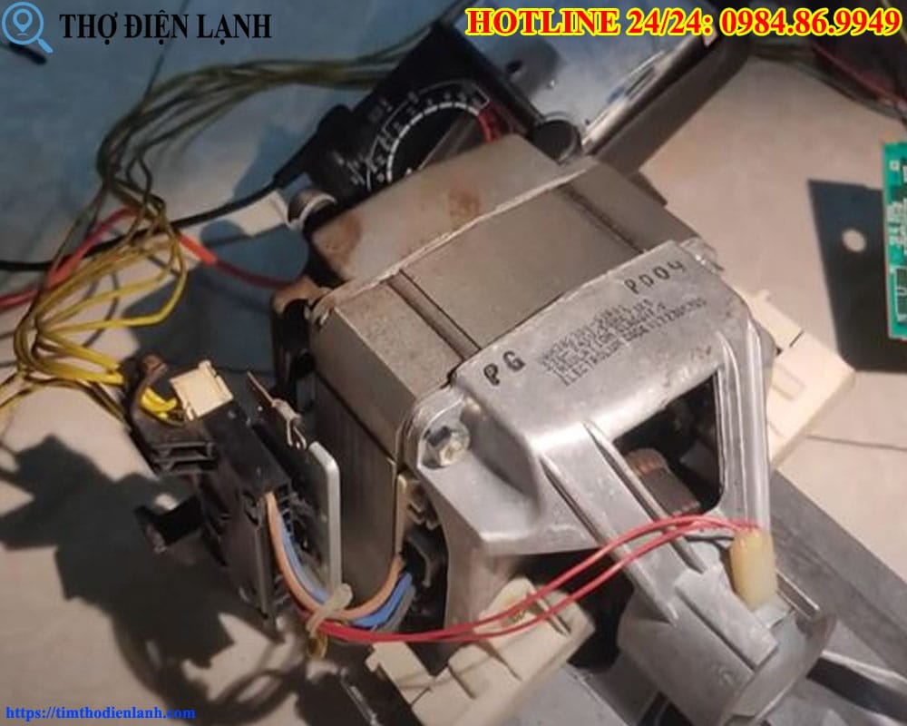 Lỗi motor máy giặt Casper