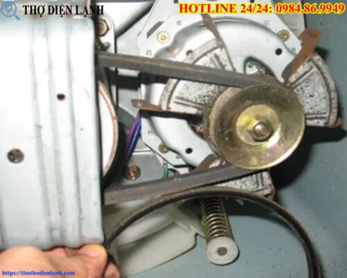 Lỗi motor máy giặt Gree