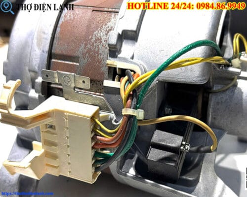 Lỗi motor máy giặt LG