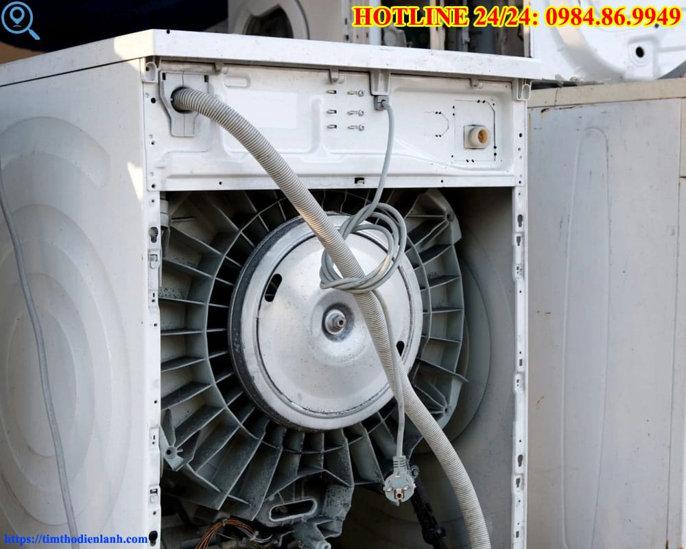 Lỗi motor máy giặt Midea