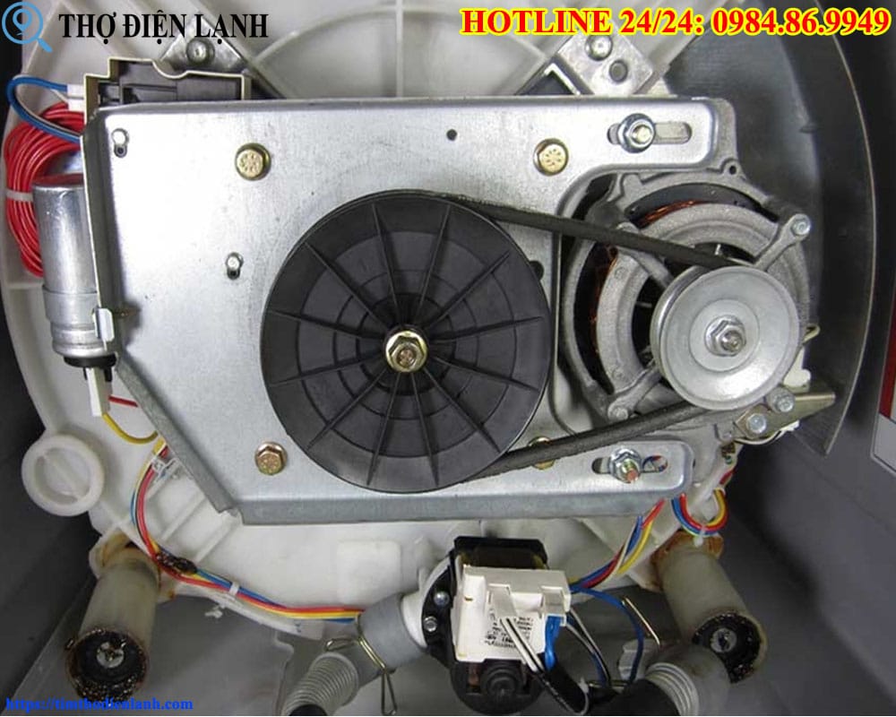 Lỗi motor máy giặt Panasonic nhận biết