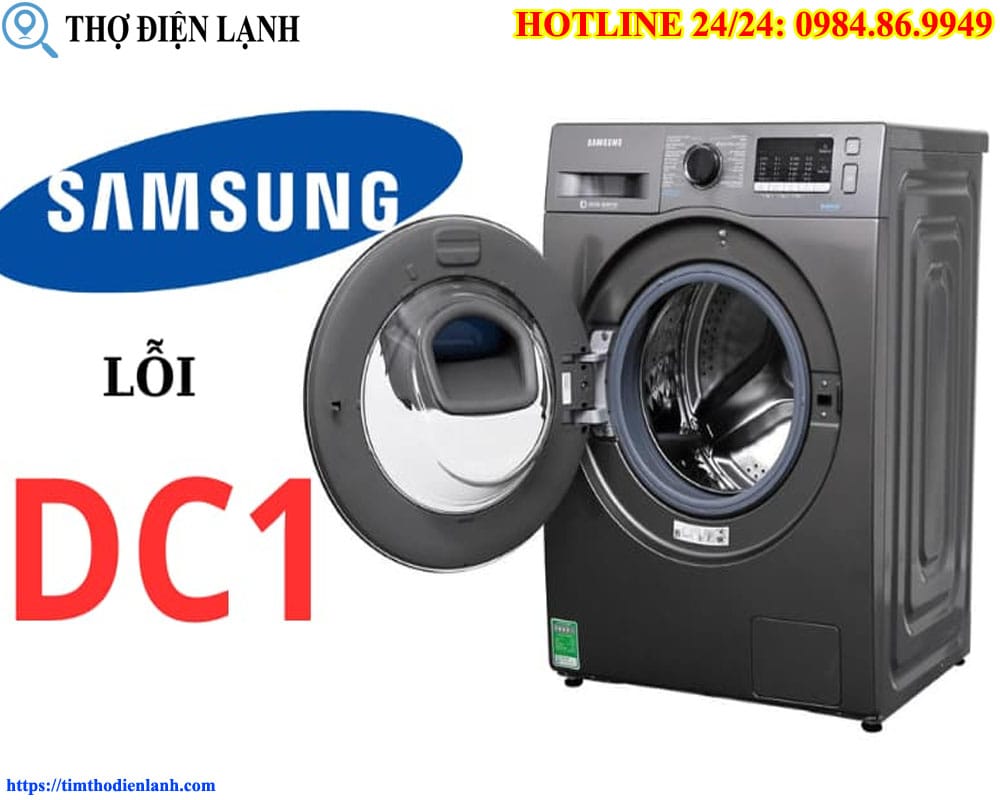 Lỗi motor máy giặt Samsung nhận biết